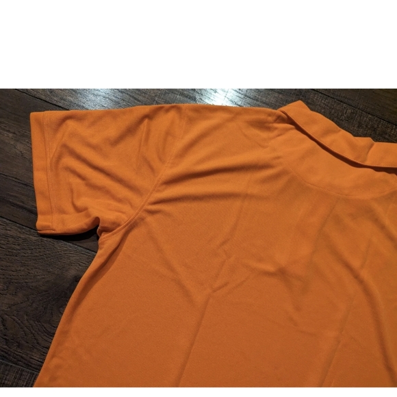 Zity Mens Polo Size XL Bright Orange NWT High Function Temp Control Muscle Move - Picture 14 of 16